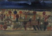 Paul Klee Garden in the Plain II oil painting reproduction